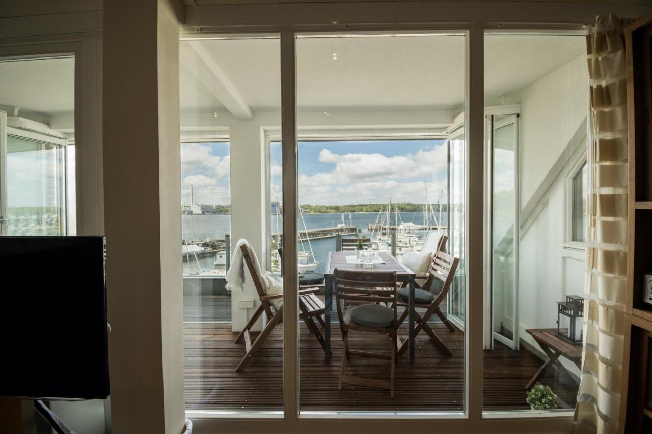 Fewo1846 - Baltic Lodge - Komfortable Maisonettewohnung Mit 3 Schlafzimmern, Balkon Und Blick Auf Die Marina Sonwik Flensbourg Extérieur photo