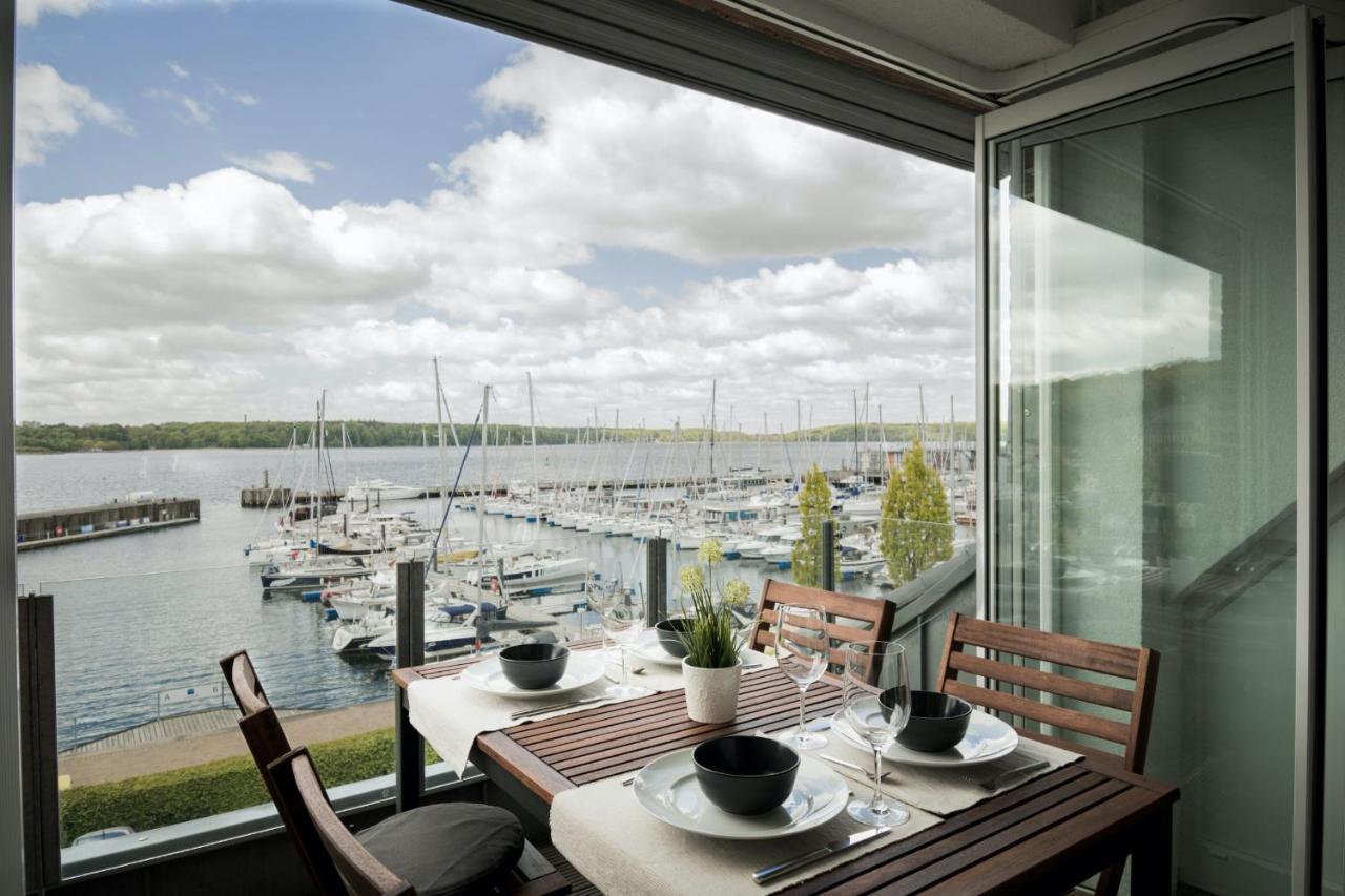 Fewo1846 - Baltic Lodge - Komfortable Maisonettewohnung Mit 3 Schlafzimmern, Balkon Und Blick Auf Die Marina Sonwik Flensbourg Extérieur photo