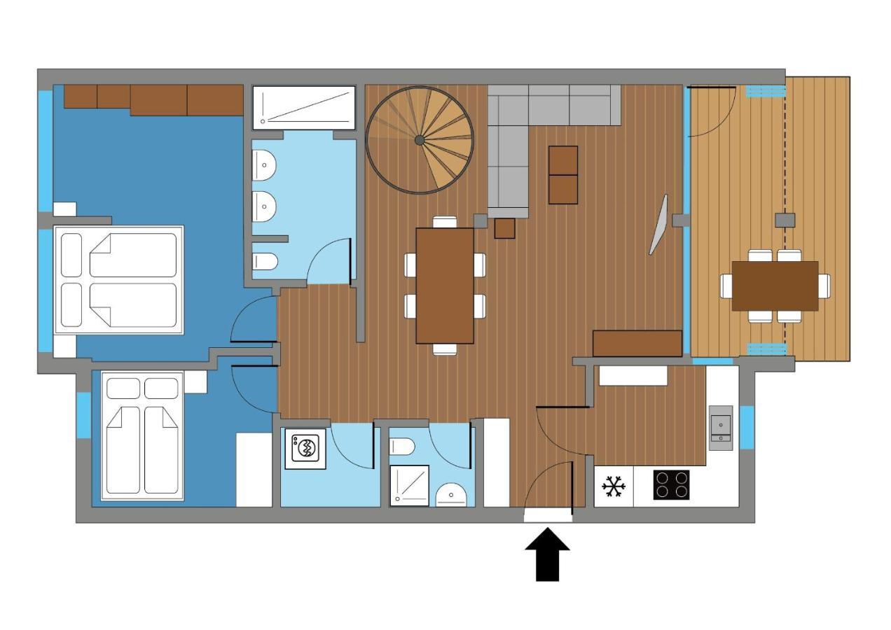 Fewo1846 - Baltic Lodge - Komfortable Maisonettewohnung Mit 3 Schlafzimmern, Balkon Und Blick Auf Die Marina Sonwik Flensbourg Extérieur photo